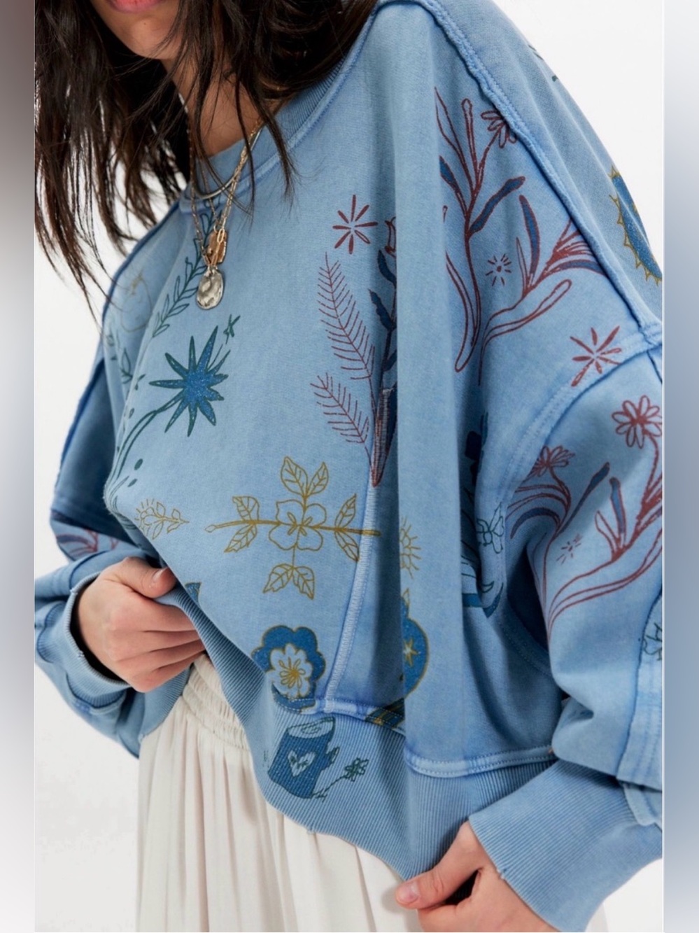 Free people Gaia Sweatshirt folk